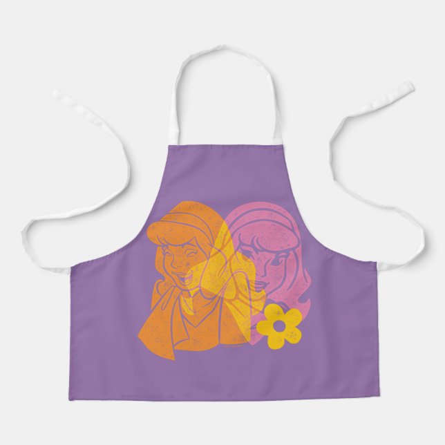 Scooby-Doo | Daphne Flower Portrait Apron (Front)