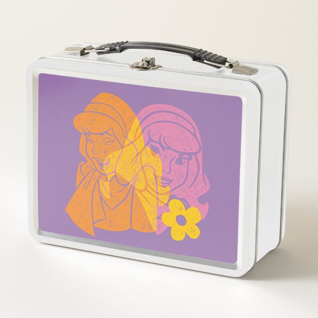 Scooby-Doo | Daphne Flower Portrait Metal Lunch Box (Front)