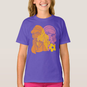 Scooby-Doo   Daphne Flower Potrait T-Shirt