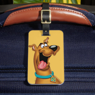 Scooby-Doo Excited Face Luggage Tag