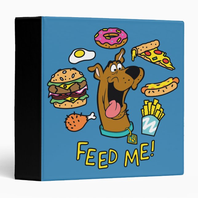 Scooby-Doo Feed Me! Binder (Front/Spine)