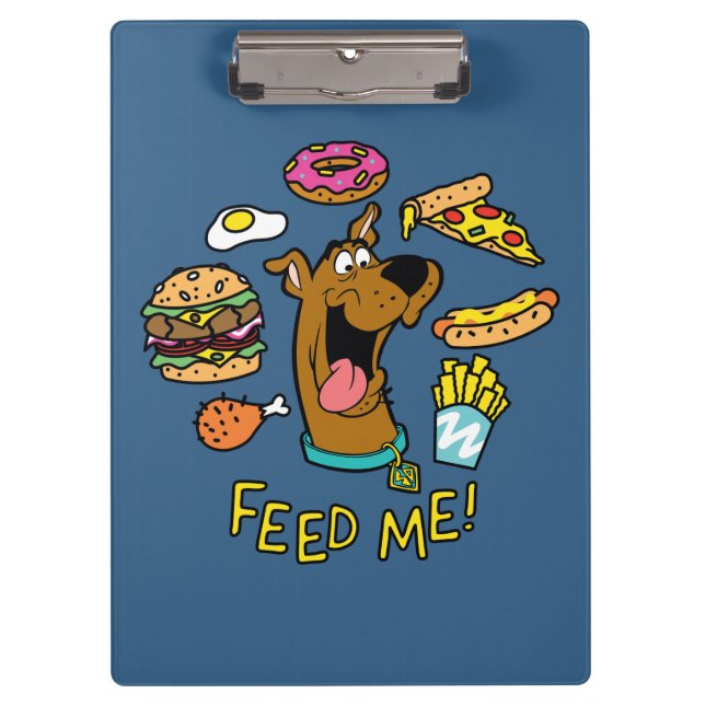 Scooby-Doo Feed Me! Clipboard (Front)