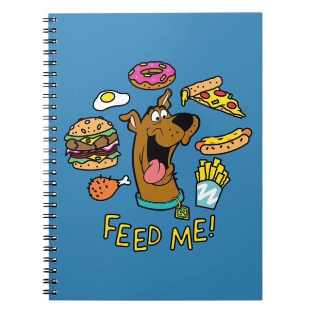 Scooby-Doo Feed Me! Notebook (Front)