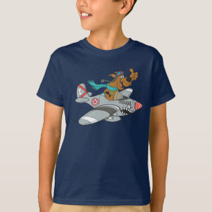 Scooby-Doo Flying Plane T-Shirt
