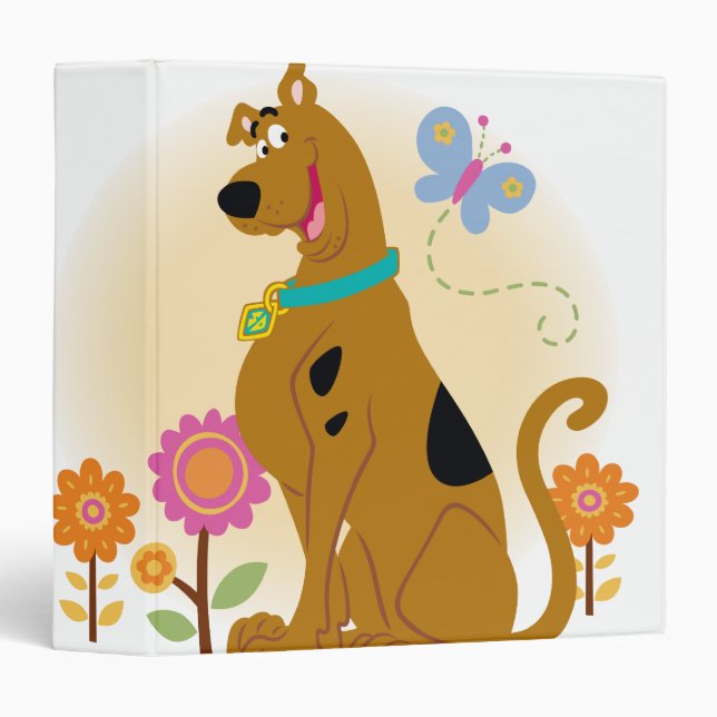 Scooby-Doo Following Butterfly Binder (Front/Spine)