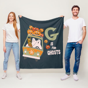 Scooby-Doo G is for Ghosts Fleece Blanket