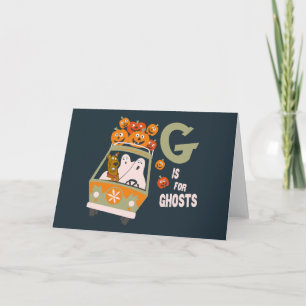 Scooby-Doo   G is for Ghosts Note Card