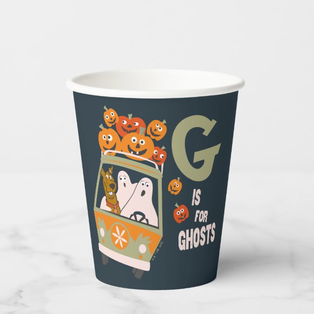 Scooby-Doo | G is for Ghosts Paper Cups (Front)