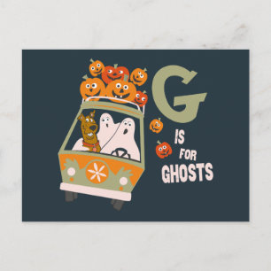 Scooby-Doo   G is for Ghosts Postcard