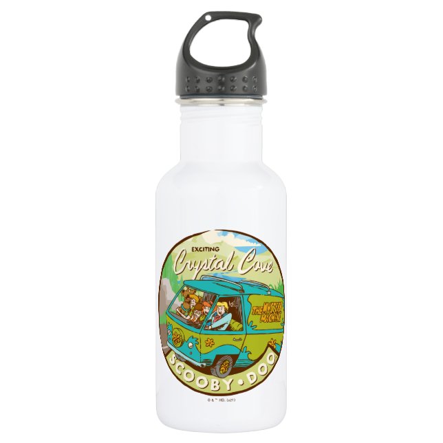 Scooby-Doo | Gang Driving Through "Crystal Cove" 532 Ml Water Bottle (Front)