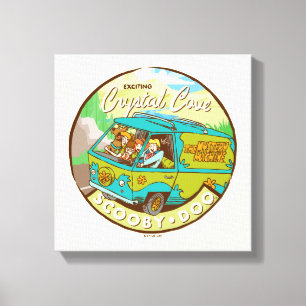 Scooby-Doo   Gang Driving Through "Crystal Cove" Canvas Print