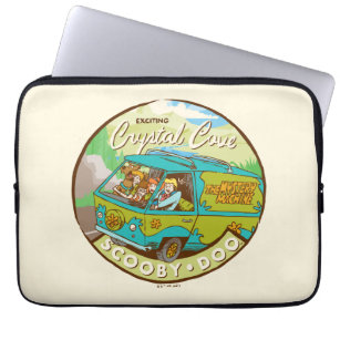 Scooby-Doo   Gang Driving Through "Crystal Cove" Laptop Sleeve