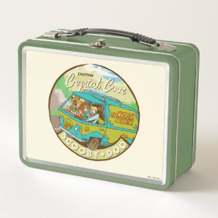 Scooby-Doo   Gang Driving Through "Crystal Cove" Metal Lunch Box