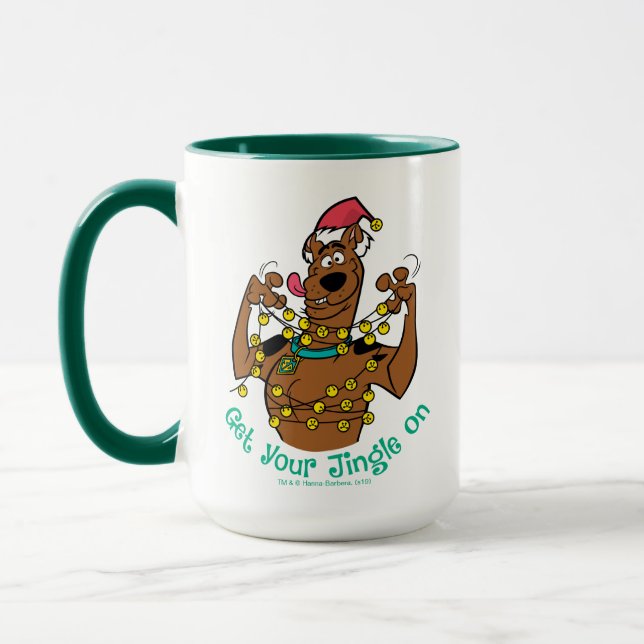 Scooby-Doo "Get Your Jingle On" Mug (Left)