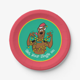 Scooby-Doo "Get Your Jingle On" Paper Plate