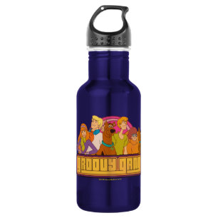 Scooby-Doo   "Groovy Gang" Retro Cartoon Graphic 532 Ml Water Bottle