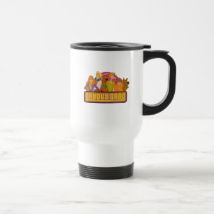 Scooby-Doo   "Groovy Gang" Retro Cartoon Graphic Travel Mug