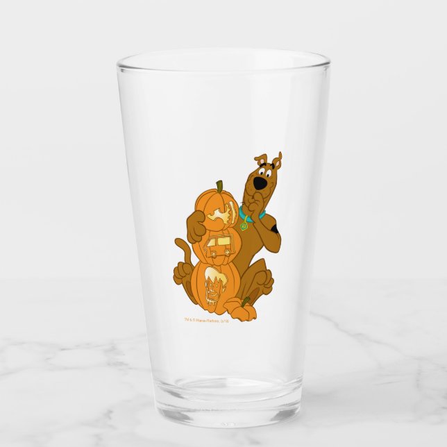 Scooby-Doo | Halloween Jack-O-Lantern Glass (Front)