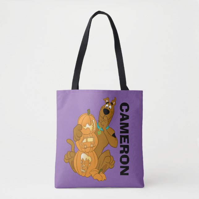 Scooby-Doo | Halloween Jack-O-Lantern Tote Bag (Front)