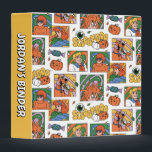 Scooby-Doo Halloween Photos Pattern Binder<br><div class="desc">Have a spooky time with this fun Halloween Scooby-Doo pattern, featuring the gang and some festive jack-o-lanterns! Adorn your tables with this design on a custom table cloth, get some festive gift bags with this design, or keep cozy with a fleece blanket! Shop this graphic on even more customizable Zazzle...</div>