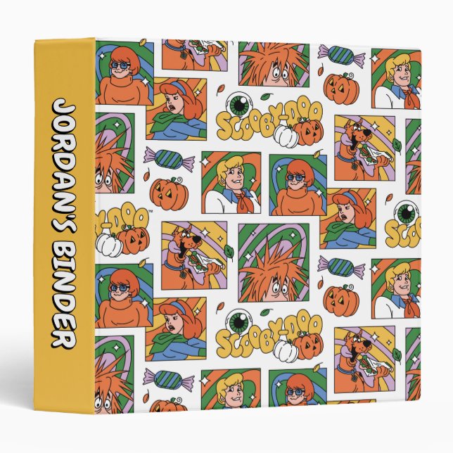 Scooby-Doo Halloween Photos Pattern Binder (Front/Spine)