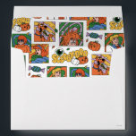 Scooby-Doo Halloween Photos Pattern Envelope<br><div class="desc">Have a spooky time with this fun Halloween Scooby-Doo pattern, featuring the gang and some festive jack-o-lanterns! Adorn your tables with this design on a custom table cloth, get some festive gift bags with this design, or keep cozy with a fleece blanket! Shop this graphic on even more customizable Zazzle...</div>