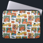 Scooby-Doo Halloween Photos Pattern Laptop Sleeve<br><div class="desc">Have a spooky time with this fun Halloween Scooby-Doo pattern, featuring the gang and some festive jack-o-lanterns! Adorn your tables with this design on a custom table cloth, get some festive gift bags with this design, or keep cozy with a fleece blanket! Shop this graphic on even more customizable Zazzle...</div>
