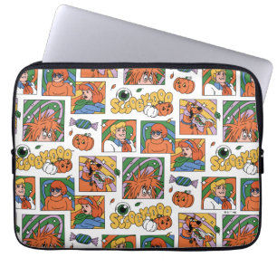Scooby-Doo Halloween Photos Pattern Laptop Sleeve