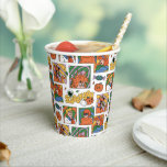 Scooby-Doo Halloween Photos Pattern Paper Cups<br><div class="desc">Have a spooky time with this fun Halloween Scooby-Doo pattern, featuring the gang and some festive jack-o-lanterns! Adorn your tables with this design on a custom table cloth, get some festive gift bags with this design, or keep cozy with a fleece blanket! Shop this graphic on even more customizable Zazzle...</div>