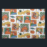 Scooby-Doo Halloween Photos Pattern Placemat<br><div class="desc">Have a spooky time with this fun Halloween Scooby-Doo pattern, featuring the gang and some festive jack-o-lanterns! Adorn your tables with this design on a custom table cloth, get some festive gift bags with this design, or keep cozy with a fleece blanket! Shop this graphic on even more customizable Zazzle...</div>