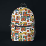 Scooby-Doo Halloween Photos Pattern Printed Backpack<br><div class="desc">Have a spooky time with this fun Halloween Scooby-Doo pattern, featuring the gang and some festive jack-o-lanterns! Adorn your tables with this design on a custom table cloth, get some festive gift bags with this design, or keep cozy with a fleece blanket! Shop this graphic on even more customizable Zazzle...</div>