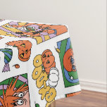 Scooby-Doo Halloween Photos Pattern Tablecloth<br><div class="desc">Have a spooky time with this fun Halloween Scooby-Doo pattern, featuring the gang and some festive jack-o-lanterns! Adorn your tables with this design on a custom table cloth, get some festive gift bags with this design, or keep cozy with a fleece blanket! Shop this graphic on even more customizable Zazzle...</div>