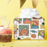 Scooby-Doo Halloween Photos Pattern Wrapping Paper<br><div class="desc">Have a spooky time with this fun Halloween Scooby-Doo pattern, featuring the gang and some festive jack-o-lanterns! Adorn your tables with this design on a custom table cloth, get some festive gift bags with this design, or keep cozy with a fleece blanket! Shop this graphic on even more customizable Zazzle...</div>