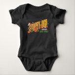 Scooby-Doo Halloween Snack Logo Baby Bodysuit<br><div class="desc">Enjoy your Halloween haul with this fun Scooby-Doo Scooby Snack logo! Wear this on a cozy t-shirt,  get this graphic on a fun snack tote bag,  or enjoy on a tray. Shop this graphic on even more customizable Zazzle gifts!</div>