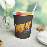 Scooby-Doo Halloween Snack Logo Paper Cups<br><div class="desc">Enjoy your Halloween haul with this fun Scooby-Doo Scooby Snack logo! Wear this on a cozy t-shirt,  get this graphic on a fun snack tote bag,  or enjoy on a tray. Shop this graphic on even more customizable Zazzle gifts!</div>