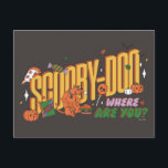 Scooby-Doo Halloween Snack Logo Postcard<br><div class="desc">Enjoy your Halloween haul with this fun Scooby-Doo Scooby Snack logo! Wear this on a cozy t-shirt,  get this graphic on a fun snack tote bag,  or enjoy on a tray. Shop this graphic on even more customizable Zazzle gifts!</div>