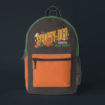 Scooby-Doo Halloween Snack Logo Printed Backpack<br><div class="desc">Enjoy your Halloween haul with this fun Scooby-Doo Scooby Snack logo! Wear this on a cozy t-shirt,  get this graphic on a fun snack tote bag,  or enjoy on a tray. Shop this graphic on even more customizable Zazzle gifts!</div>