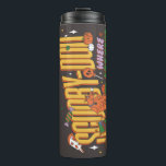 Scooby-Doo Halloween Snack Logo Thermal Tumbler<br><div class="desc">Enjoy your Halloween haul with this fun Scooby-Doo Scooby Snack logo! Wear this on a cozy t-shirt,  get this graphic on a fun snack tote bag,  or enjoy on a tray. Shop this graphic on even more customizable Zazzle gifts!</div>