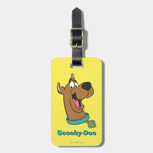 Scooby-Doo Happy Face Luggage Tag (Front Vertical)