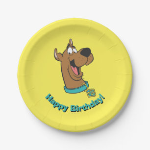Scooby-Doo Happy Face Paper Plate