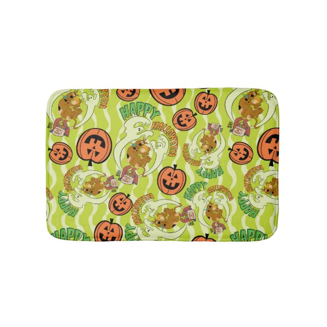 Scooby-Doo | Happy Halloween Pattern Bath Mat (Front)