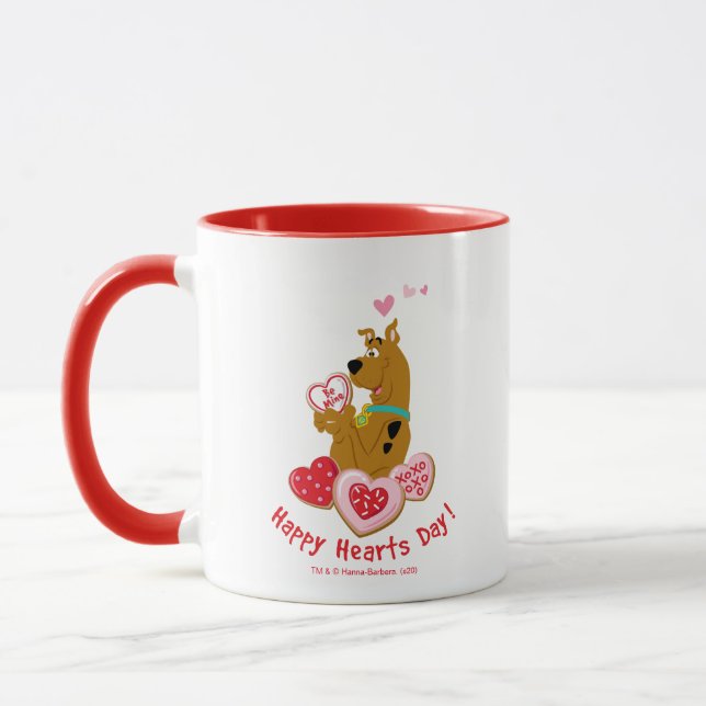 Scooby-Doo - Happy Hearts Day Mug (Left)
