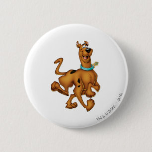 Scooby-Doo Happy Walk 2 Inch Round Button