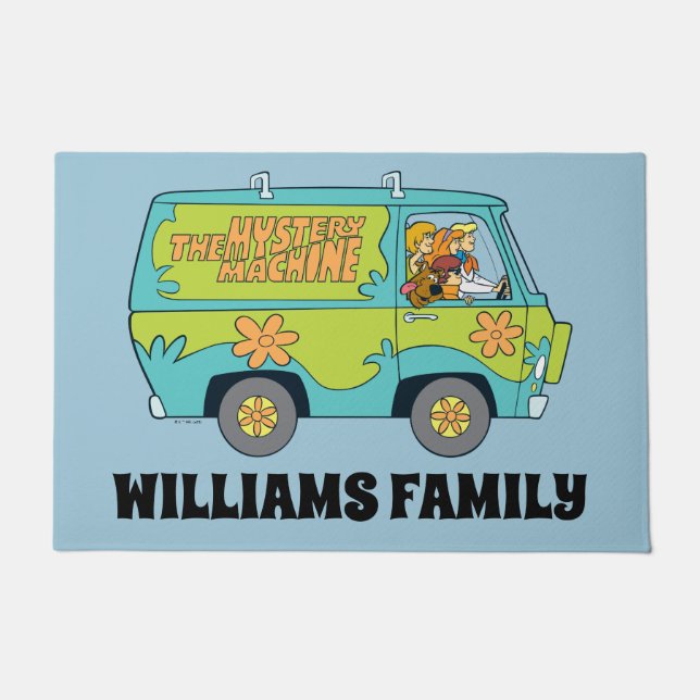 Scooby-Doo Happy Walk | Add Your Name Doormat (Front)