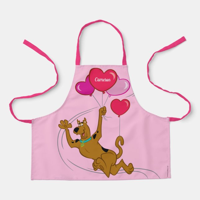 Scooby Doo - Heart Balloons Apron (Front)