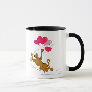 Scooby Doo - Heart Balloons Mug