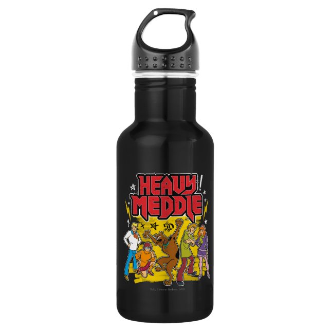 Scooby-Doo | "Heavy Meddle" Graphic 532 Ml Water Bottle (Front)