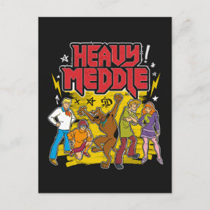Scooby-Doo   "Heavy Meddle" Graphic Postcard