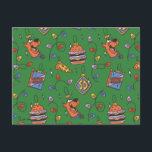 Scooby-Doo Holiday Snack Lights Pattern<br><div class="desc">Keep the holidays festive with this fun Scooby Snacks and holiday lights pattern! Wrap your gifts with this fun design,  have parties on a table cloth,  or decorate with a throw pillow! Shop this graphic on even more customizable Zazzle gifts!</div>