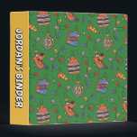 Scooby-Doo Holiday Snack Lights Pattern Binder<br><div class="desc">Keep the holidays festive with this fun Scooby Snacks and holiday lights pattern! Wrap your gifts with this fun design,  have parties on a table cloth,  or decorate with a throw pillow! Shop this graphic on even more customizable Zazzle gifts!</div>